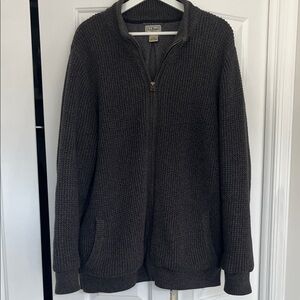 LL Bean organic cotton cardigan